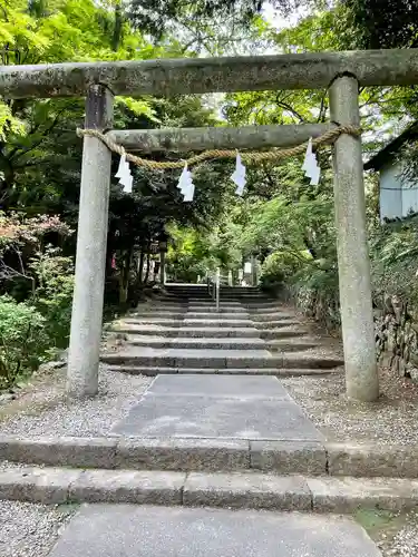 唐澤山神社の鳥居