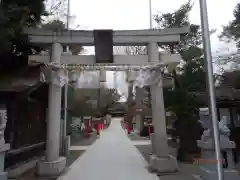 鈴鹿明神社の鳥居