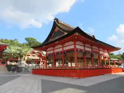 伏見稲荷大社の本殿・本堂