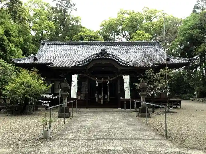 比木神社の本殿・本堂