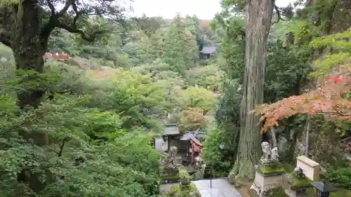 那谷寺の庭園