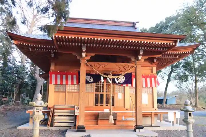 阿久津「田村神社」(郡山市阿久津町)旧社名:伊豆箱根三嶋三社の本殿・本堂