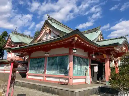 神戸神社の本殿・本堂