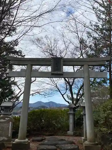 常陸国出雲大社の鳥居