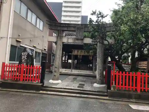 綱敷天満宮の鳥居