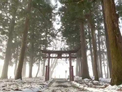 飯笠山神社の鳥居