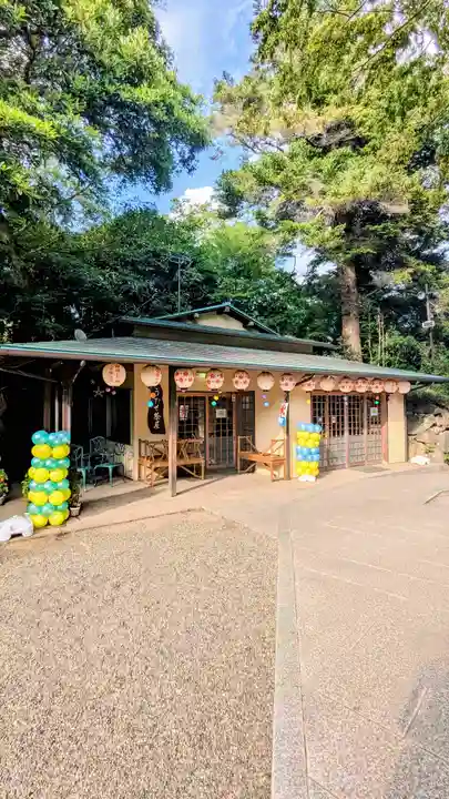 検見川神社の食事