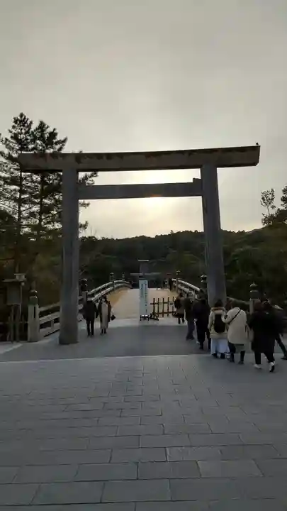 伊勢神宮内宮(皇大神宮)の鳥居