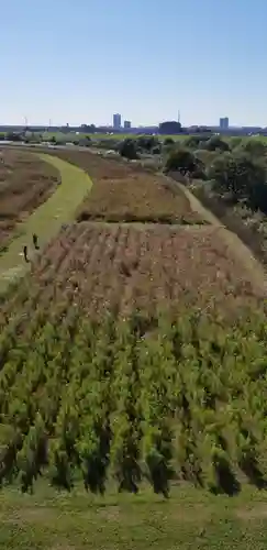 鵜森稲荷神社の周辺