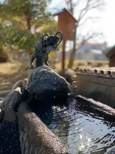 大鏑神社の手水