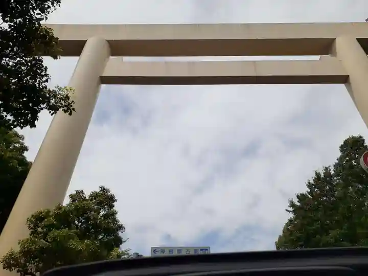 伊勢神宮内宮(皇大神宮)の鳥居