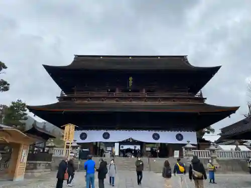 善光寺の山門