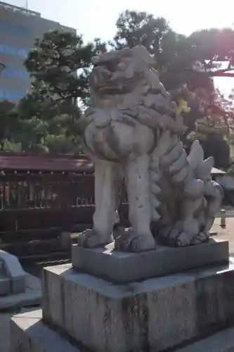 警固神社の狛犬