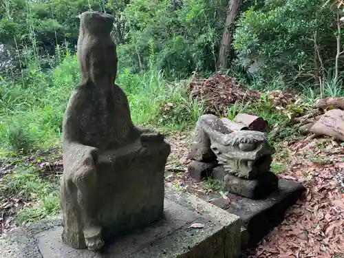 瀧渕神社の狛犬