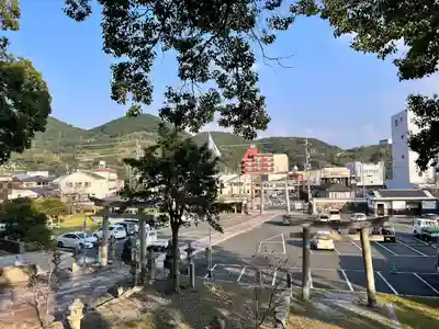 厳原八幡宮神社の景色