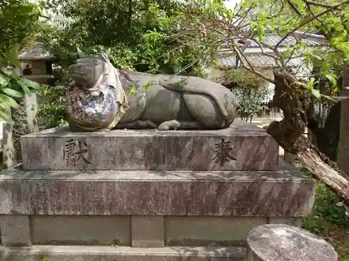 北野天満宮の狛犬