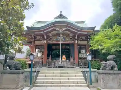 千住本氷川神社の本殿・本堂