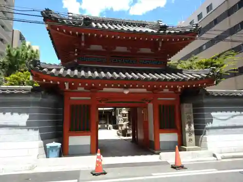 法案寺南坊の山門・神門
