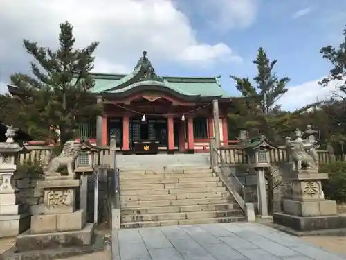 鴻八幡宮の本殿・本堂