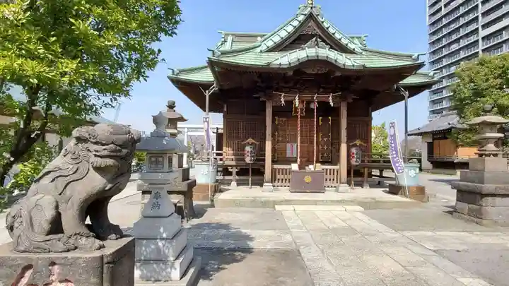 胡録神社の本殿・本堂