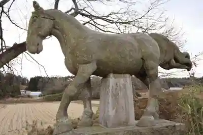 坂本観音堂の狛犬
