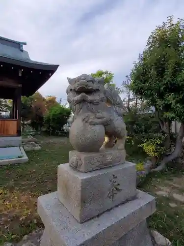 池田祇園神社の狛犬