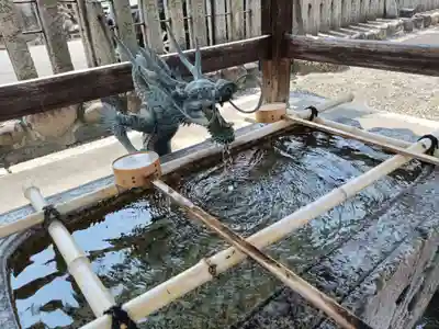 星神社の手水舎