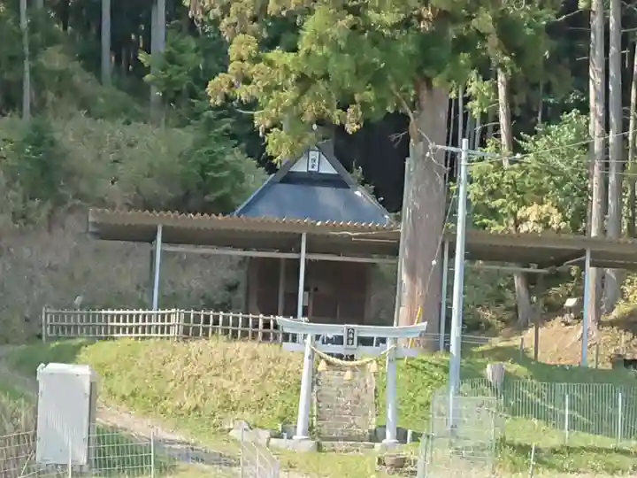 八幡社の本殿・本堂