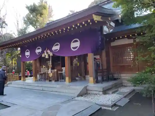 新田神社の本殿・本堂