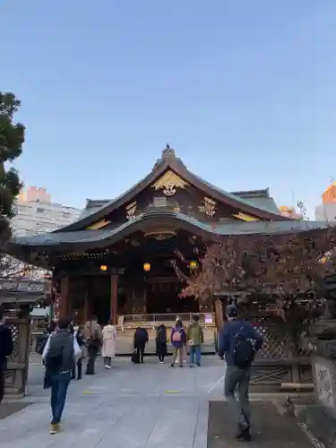 湯島天満宮の本殿・本堂