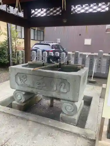 木田神社の手水舎