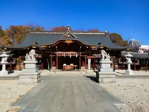 諏訪神社の本殿・本堂