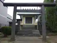 嶺天祖神社の鳥居
