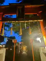 塚越稲荷神社の鳥居