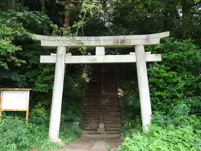 大庭神社の鳥居