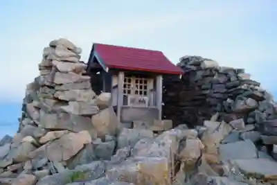 笠ヶ岳播隆堂の本殿・本堂