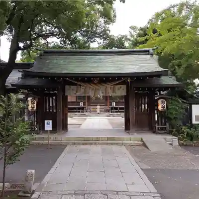 葛飾八幡宮の山門・神門