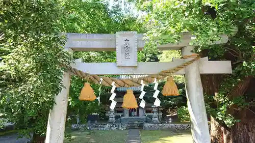 志理太乎宜神社(来宮神社)の鳥居