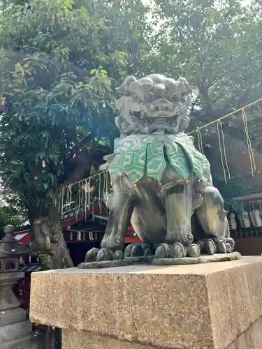 阿倍王子神社の狛犬