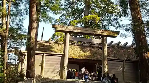 伊勢神宮内宮（皇大神宮）の鳥居