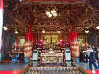 横濱関帝廟の本殿・本堂