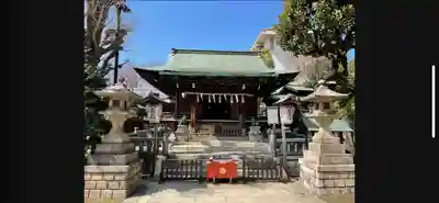 五條天神社の本殿・本堂