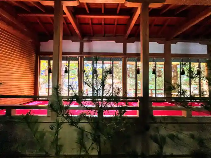 天河大辨財天社の本殿・本堂