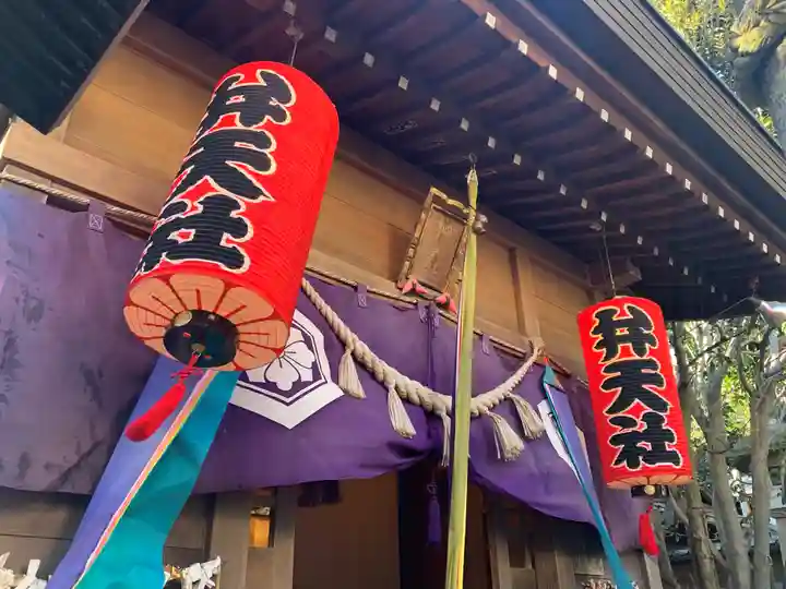 太子堂八幡神社の末社・摂社