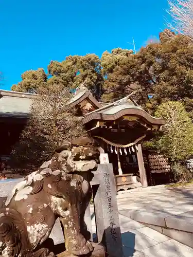 春日部八幡神社の狛犬