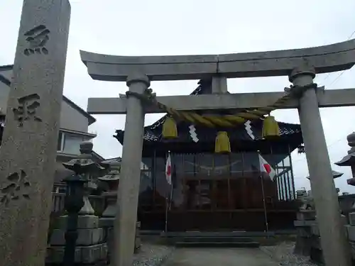 魚取神社の鳥居