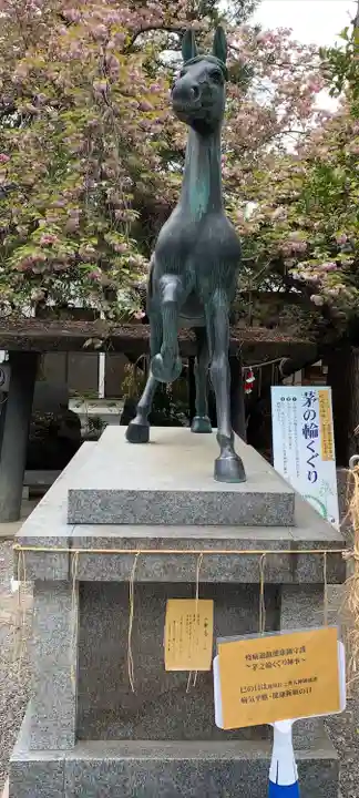 進雄神社の狛犬