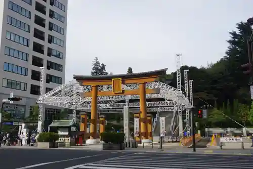 宇都宮二荒山神社の鳥居