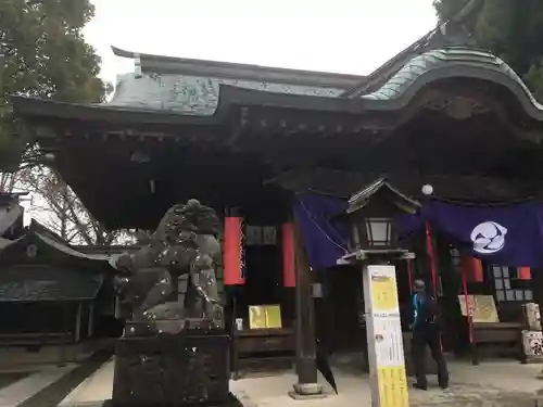 久留米宗社　日吉神社の本殿