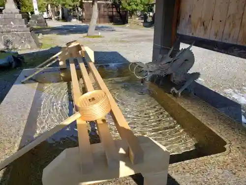 新川神社の手水